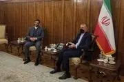 سعید محمد با امیرعبداللهیان دیدار و گفت‌وگو کرد
