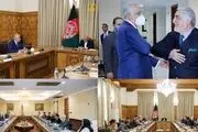 دیدارهای جداگانه خلیل‌زاد با «غنی» و «عبدالله» درباره افغانستان