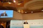 سخنرانی ظریف در نشست مونیخ/طبق برجام ایران متعهد شده که به دنبال تولید سلاح نرود