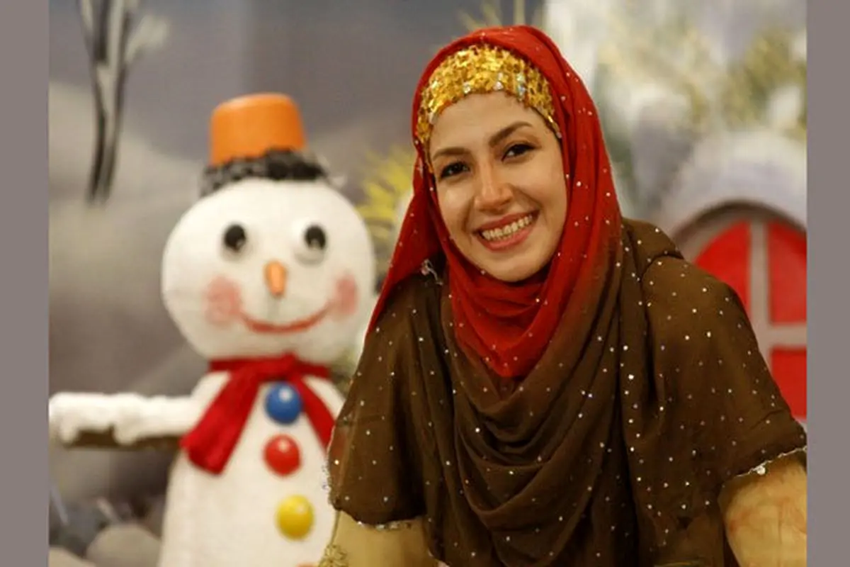 خاله شادونه انجام تست کرونا /عکس
