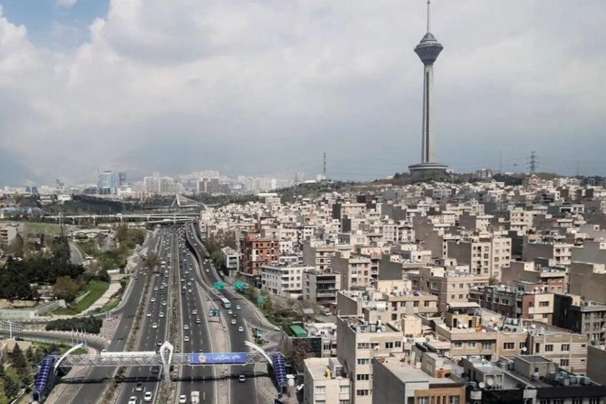 وضعیت کیفیت هوای تهران در 8 مهر 1404