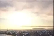 سقوط شهاب سنگ در ژاپن/ فیلم
