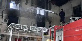 افزایش شمار قربانیان حادثه آتش‌سوزی بیمارستان «بغداد»