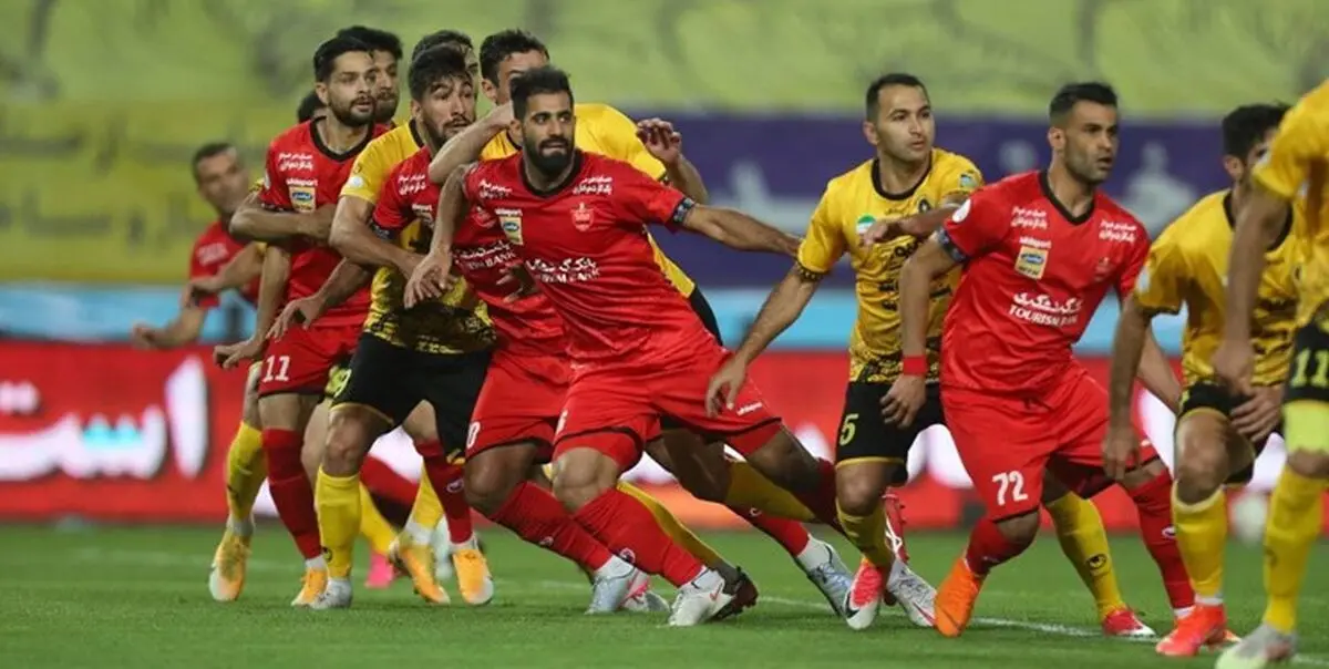 جنجال عجیب  بعد از پایان مسابقه پرسپولیس و سپاهان + فیلم