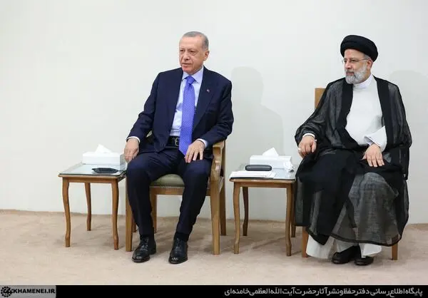دیدار رئیس‌جمهور ترکیه با رهبر معظم انقلاب/گزارش تصویری
