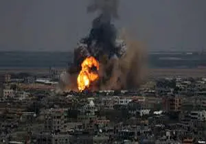 حملات هوایی رژیم صهیونیستی به غزه 
