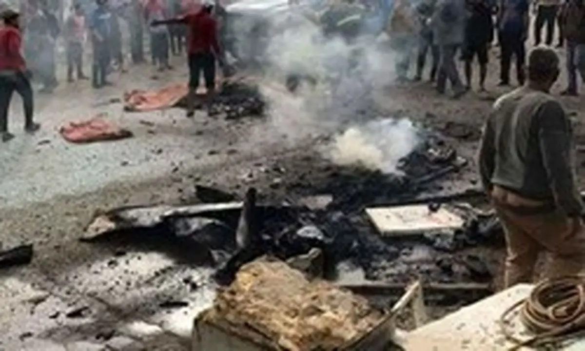 انفجار مین کنار جادهای در ننگرهار افغانستان