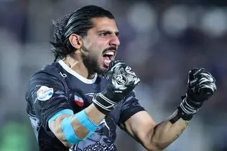 کشاله ران، دروازه‌بان استقلال را خانه‌نشین کرد