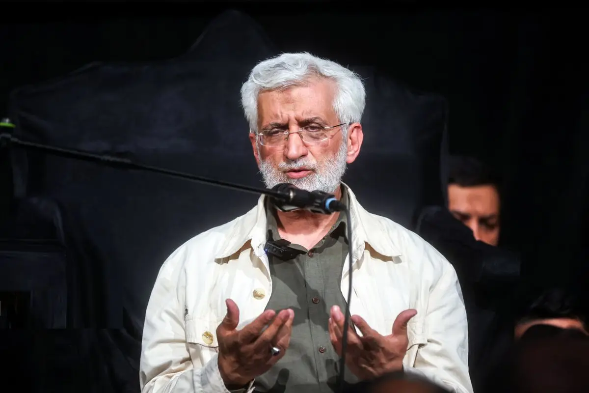 حواشی مراسم تقدیر از ستادهای سعید جلیلی