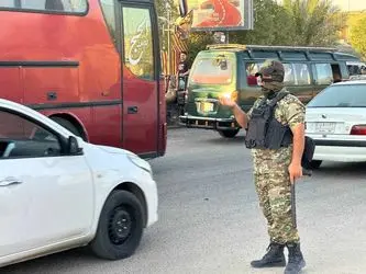 افزایش نیروهای امنیتی الحشد الشعبی در نجف اشرف/گزارش تصویری