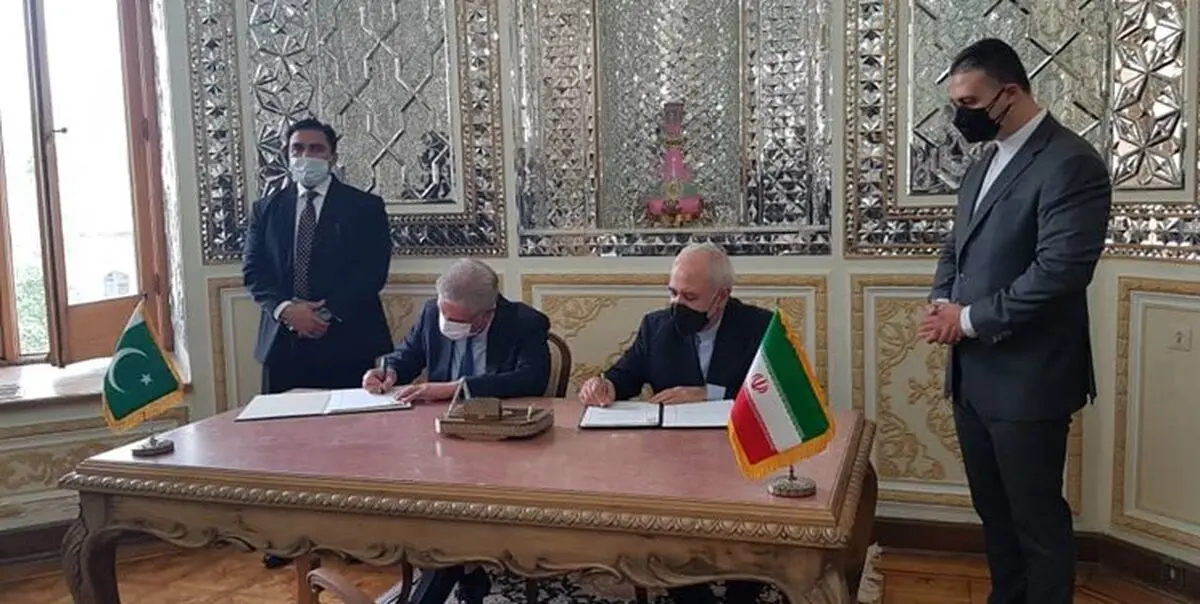 امضا یادداشت تفاهم ایجاد بازارچه های مرزی بین ایران و پاکستان