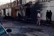 سفارت امارات به آتش کشیده شد+عکس