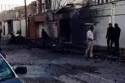 سفارت امارات به آتش کشیده شد+عکس