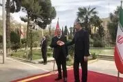 ببینید| استقبال امیرعبداللهیان از زیاد نخاله در تهران
