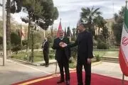 ببینید| استقبال امیرعبداللهیان از زیاد نخاله در تهران
