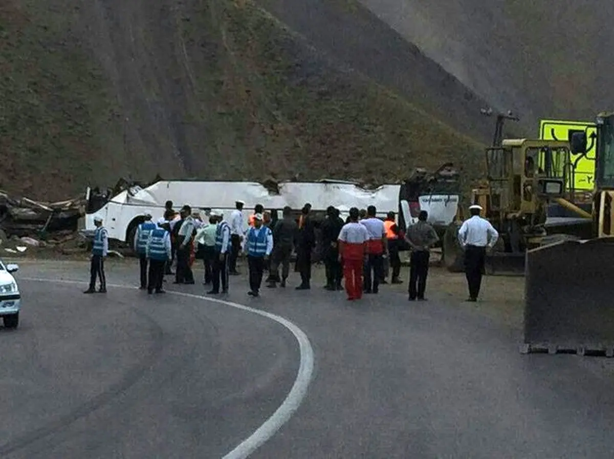 تصادف خونین در محور شمال فارس 22 مصدوم بر جای گذاشت