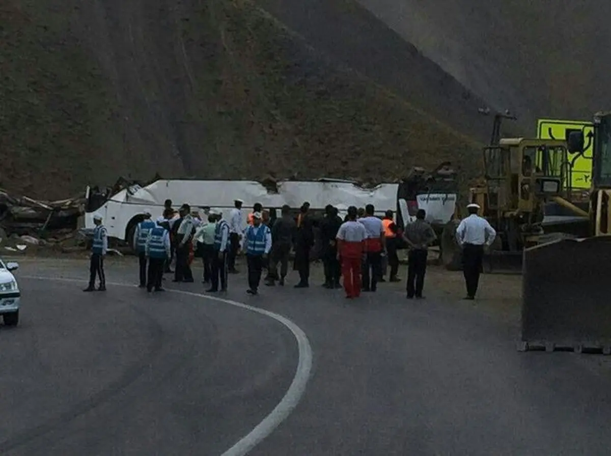 تصادف خونین در محور شمال فارس 22 مصدوم بر جای گذاشت