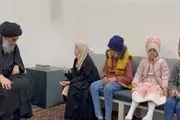 دیدار «آیت الله سیستانی» با کودکان سرطانی