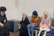 دیدار «آیت الله سیستانی» با کودکان سرطانی