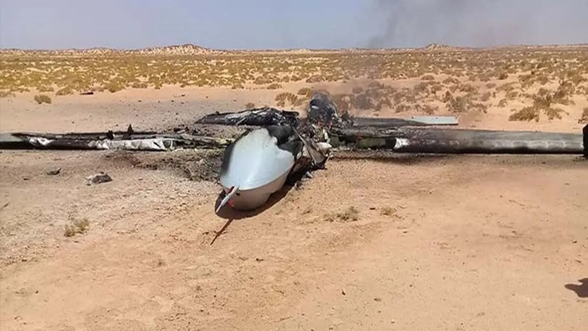سرنگونی پهپاد ارمنستان 