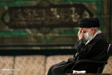 عزاداری شام شهادت حضرت فاطمه ‌زهرا (س) در حسینیه امام خمینی(ره)