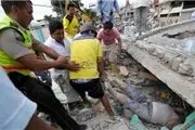 شمار قربانیان زلزله اکوادور رو به افزایش است