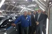 بازدید سرزده سراج از گروه صنعتی ایران خودرو+عکس