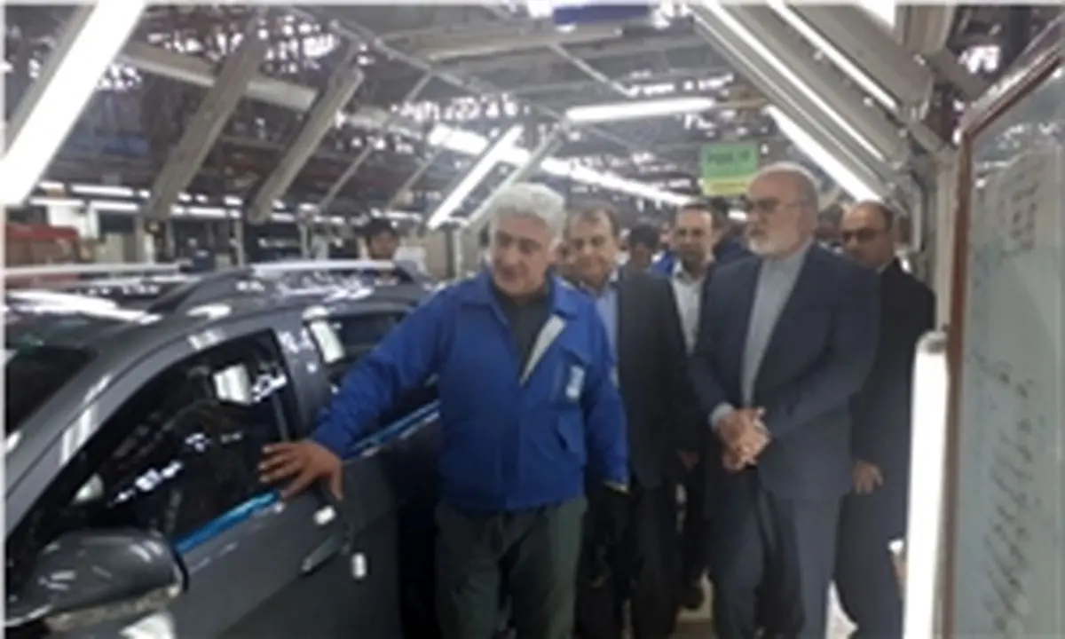 بازدید سرزده سراج از گروه صنعتی ایران خودرو+عکس