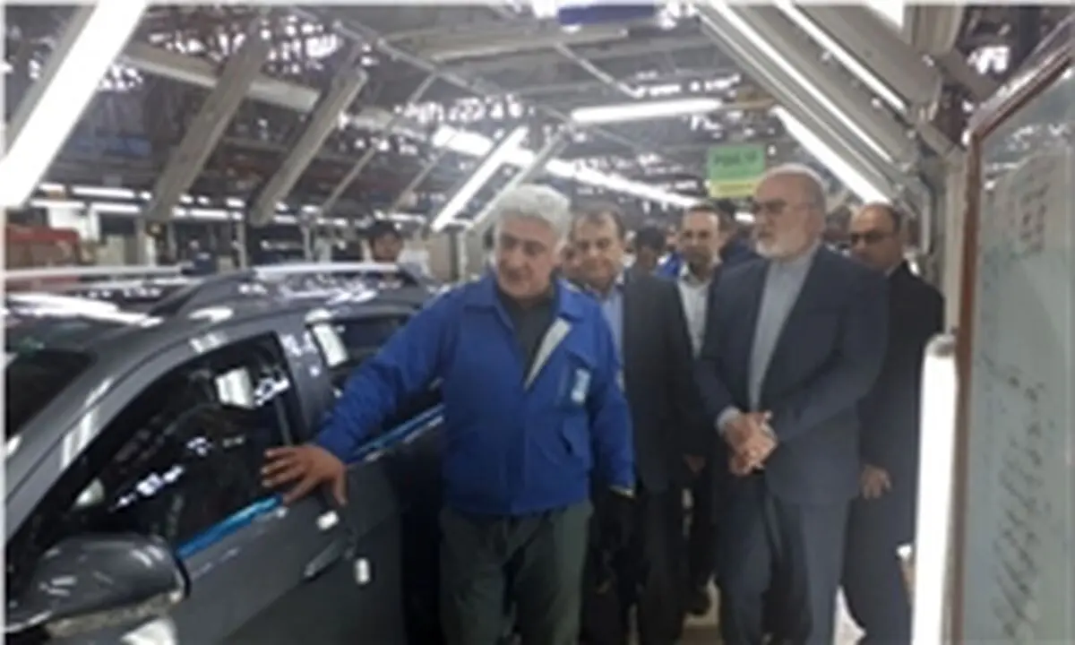 بازدید سرزده سراج از گروه صنعتی ایران خودرو+عکس