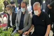 حضور سرپرست و پیشکسوتان پرسپولیس در مراسم سالگرد کاشانی