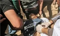 شلیک اسرائیل به ۶ خبرنگار در تظاهرات‌های غزه