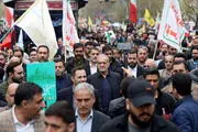 واکنش راشاتودی به دیدار صمیمانه مردم با پزشکیان در راهپیمایی روز قدس