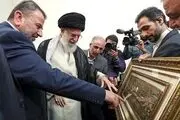 هدیه‌ای که العاروری به رهبرانقلاب داد
