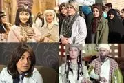 بازیگران زن ایرانی که با کلاه‌گیس در تلویزیون دیده شدند/ تصاویر