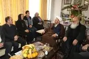 دیدار دستیار ویژه روحانی با خانواده شهید ارمنی