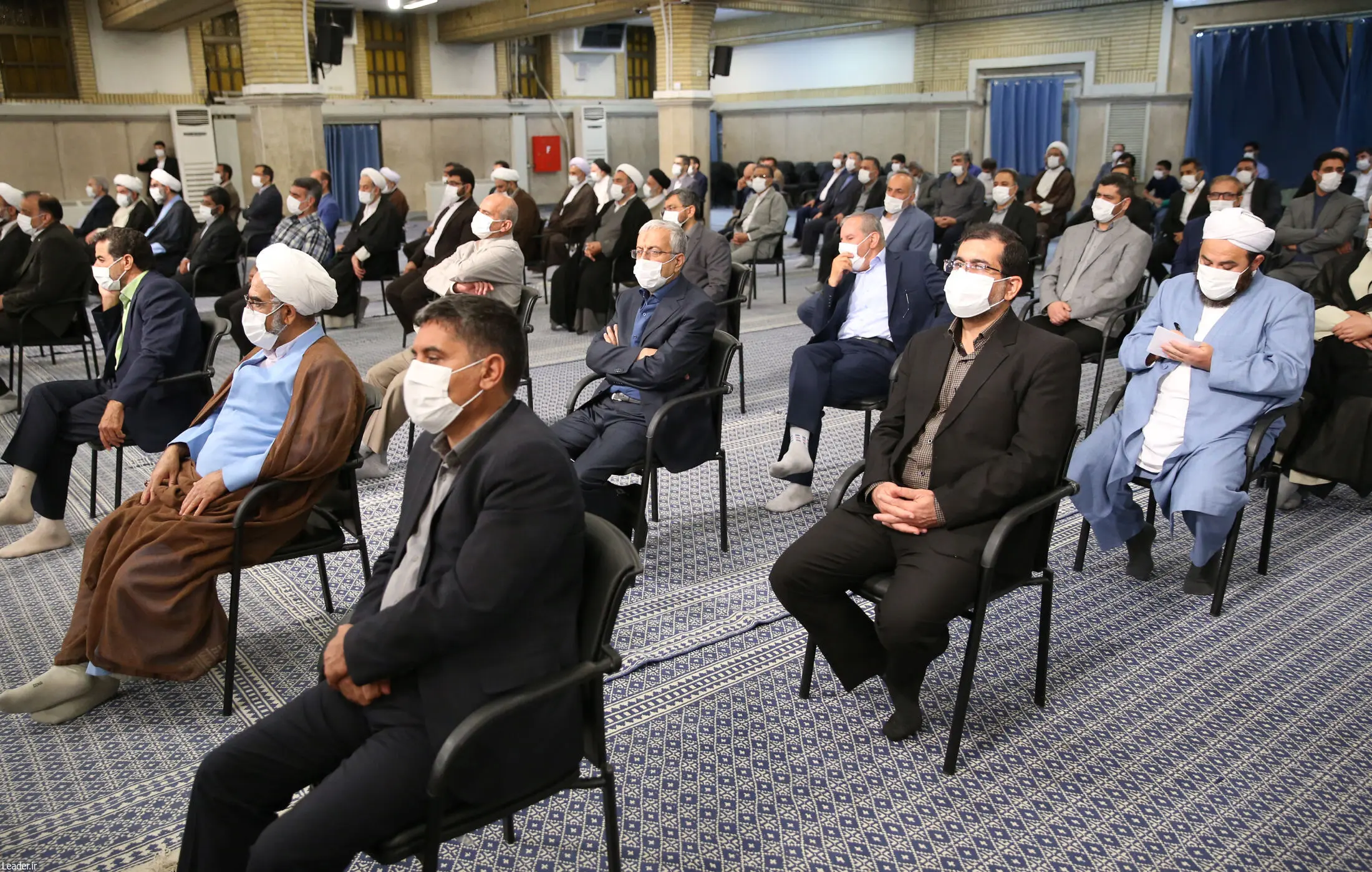کارگزاران حج و زیارت با رهبر انقلاب دیدار کردند/گزارش تصویری