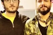 عباس غزالی در کنار برادرش+ عکس