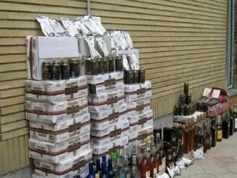 سپاه ملایر441بطری مشروبات الکلی کشف کرد