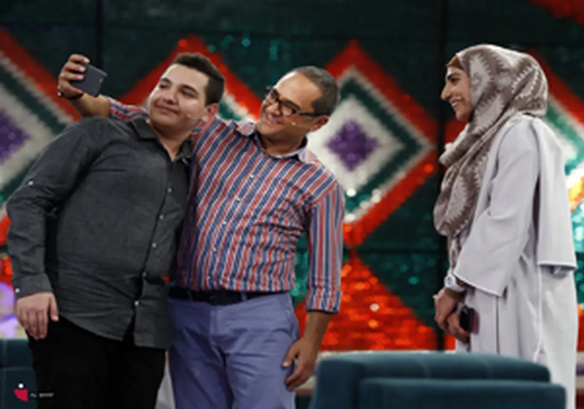 مبارزه قهرمان ملی کاراته کشورمان با عمه «احلام»؟!