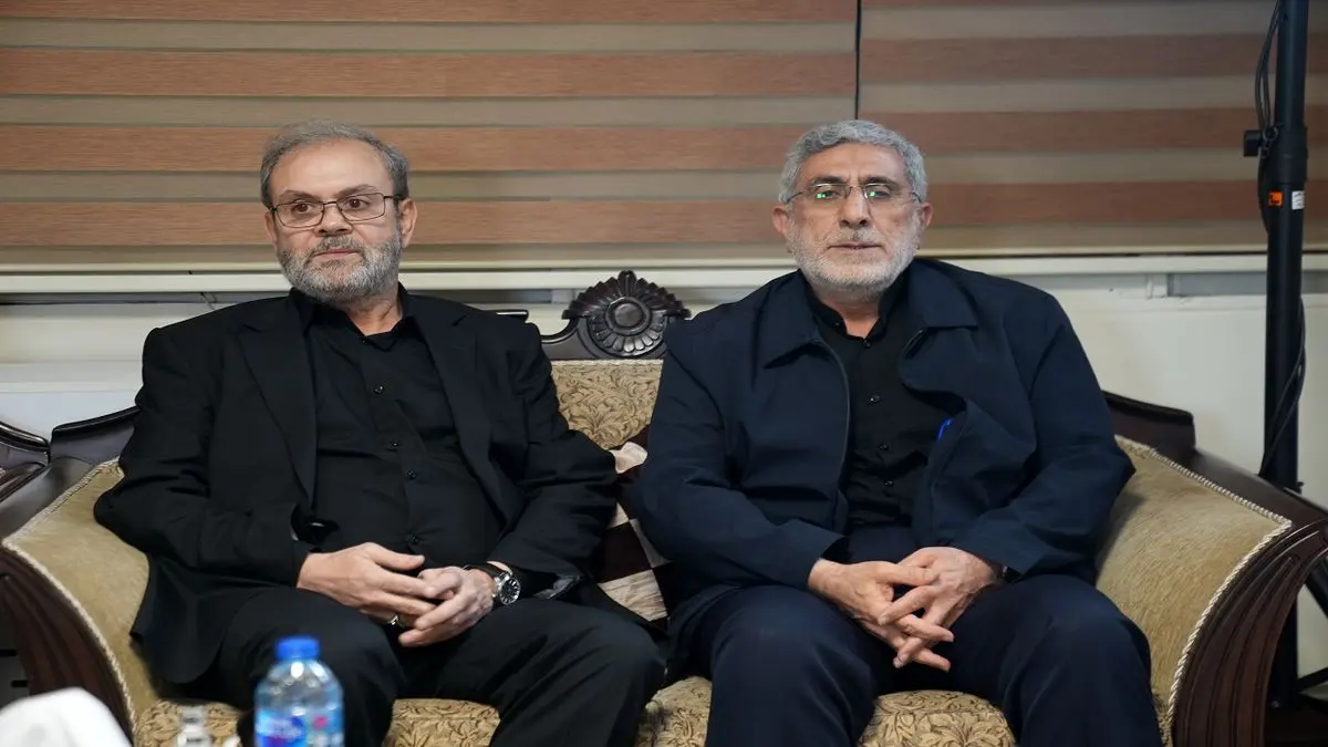 حضور سردار قاآنی در دفتر حزبالله در تهران