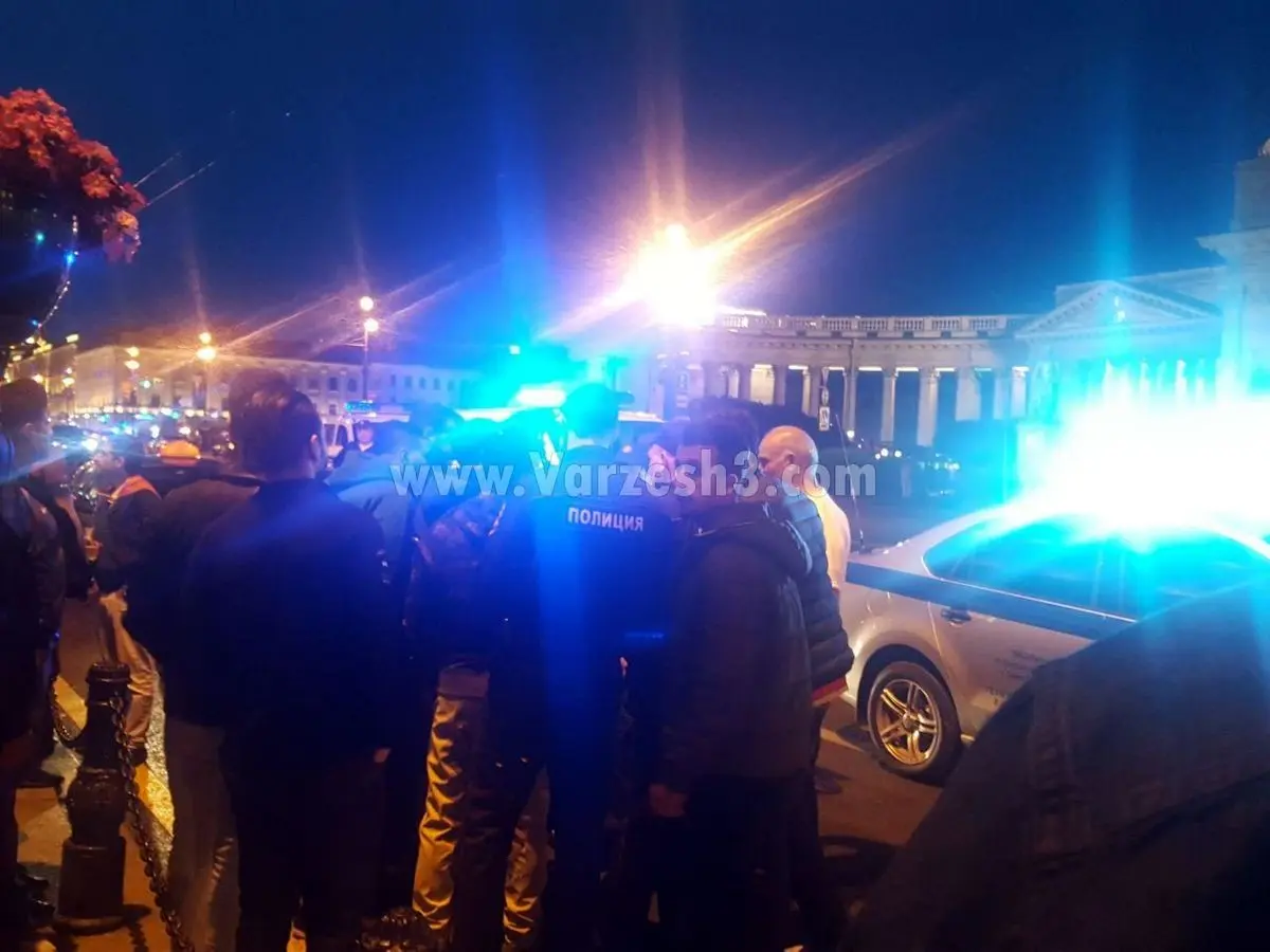 بازداشت هوادار ایرانی در سنت پترزبورگ!