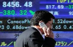 نوسان شاخص سهام در بورس‌های آسیایی