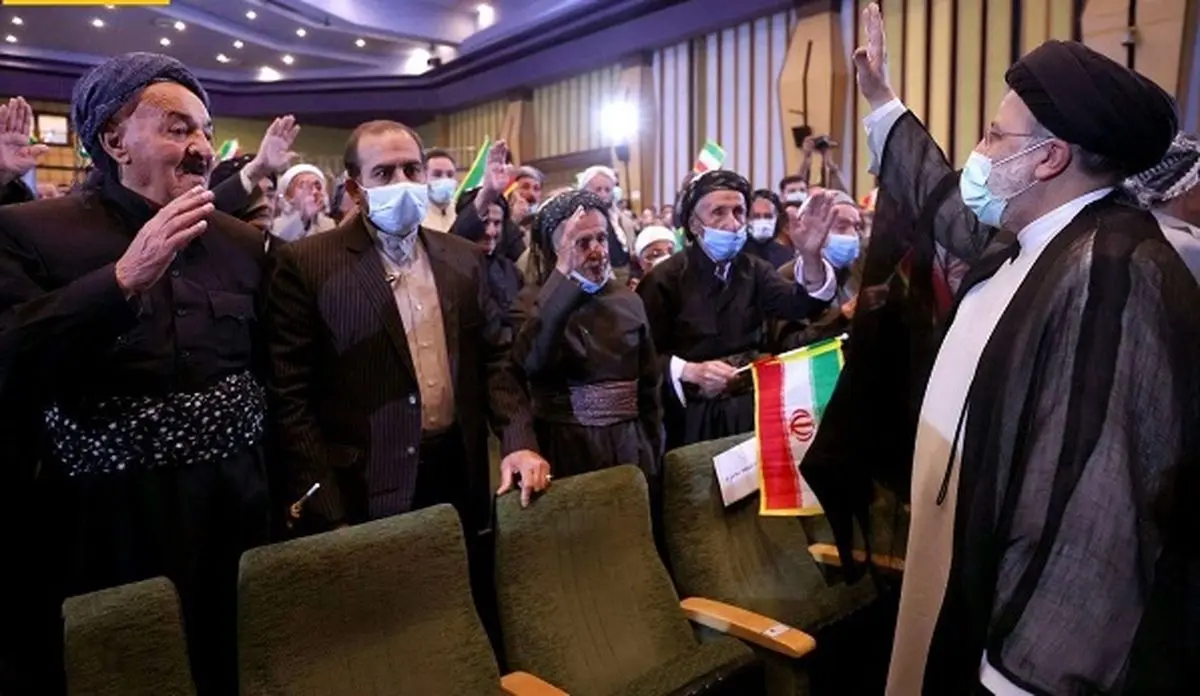 میهمان نوازی مرزبانان تُرک و کُرد از رئیس جمهور