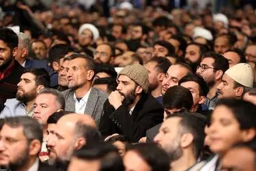 دیدار مداحان و شاعران اهل بیت‌(ع) با مقام معظم رهبری/گزارش تصویری