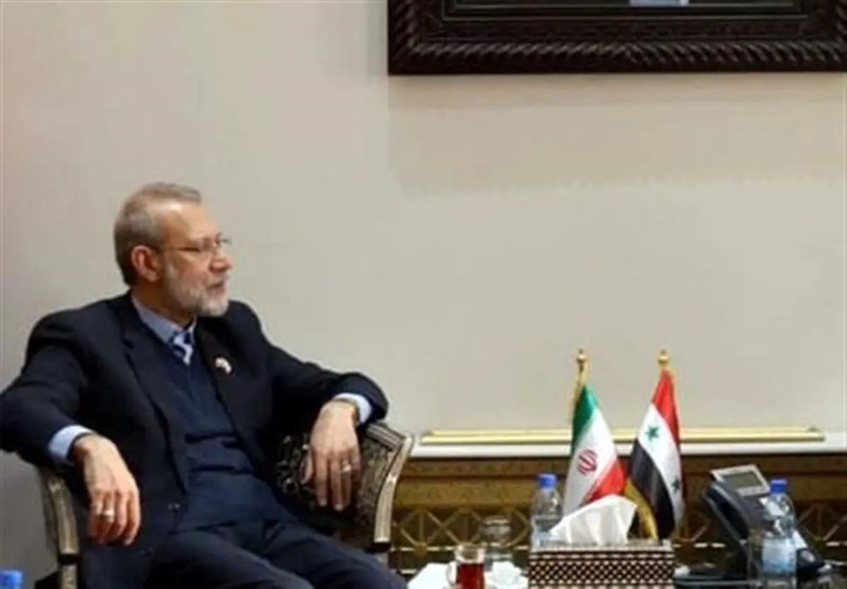 لاریجانی: همکاری تهران و دمشق تاکتیکی نیست