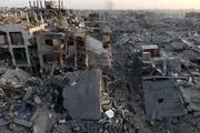 محله الشجاعیه غزه کاملا نابود شد