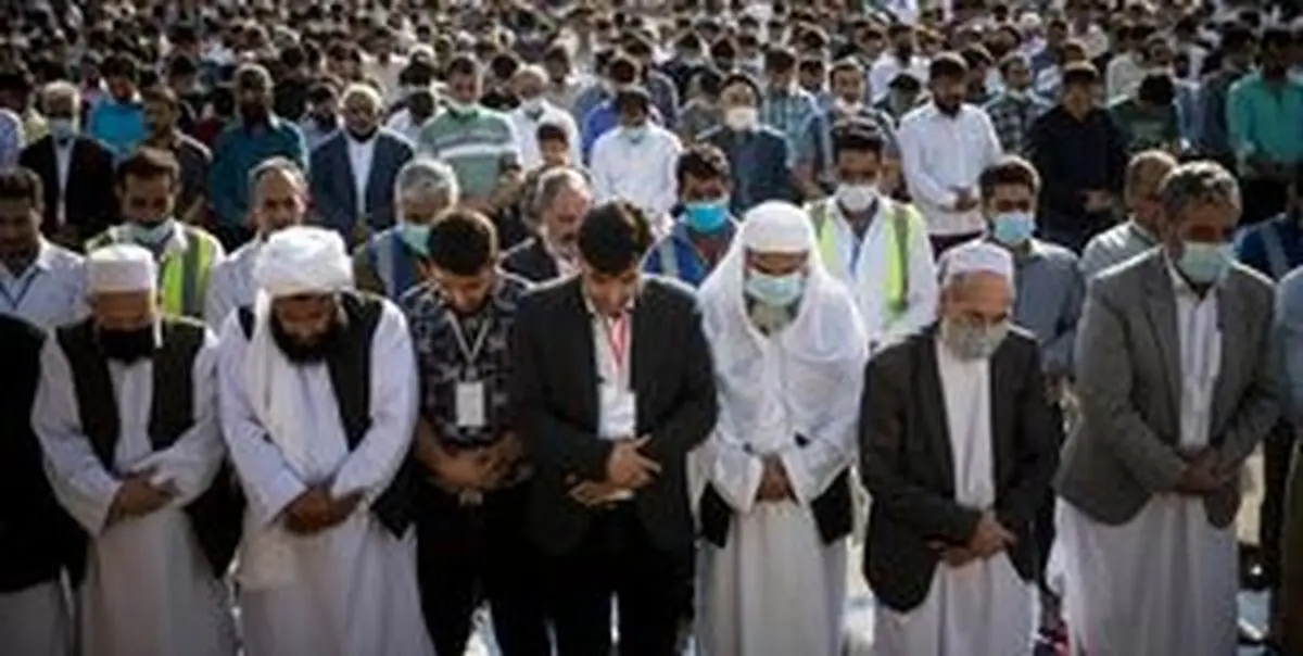 
اقامه نماز عید قربان اهل سنت در تهران
