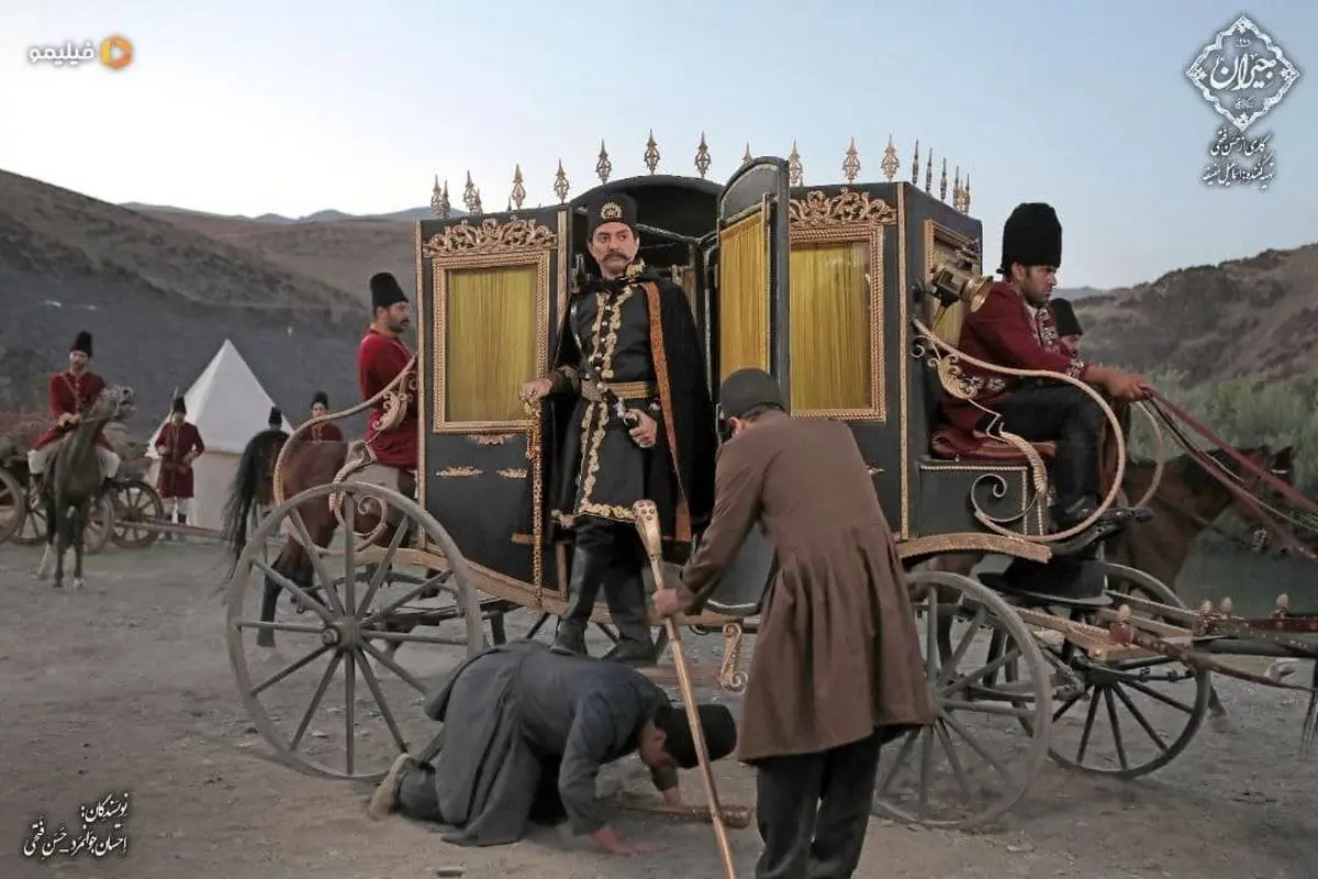 بهرام رادان و مهدی پاکدل در نمایی از سریال "جیران" /عکس