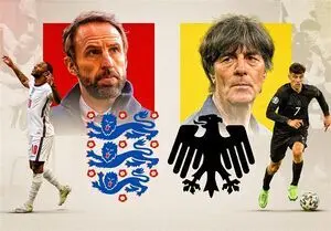 
ترکیب تیم‌های ملی انگلیس و آلمان
