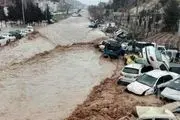 سیلاب شیراز ۱۱ کشته و ۳۵ زخمی بر جای گذاشت/‌‌ ورودی شهر‌‌ مسدود است